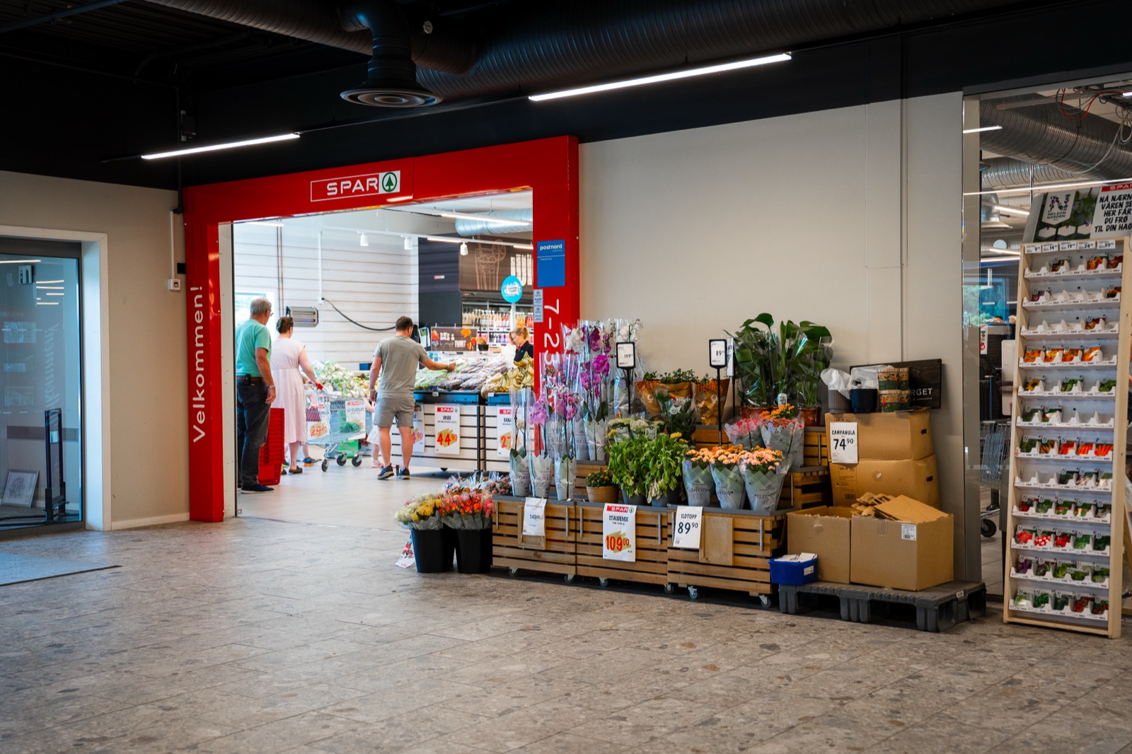 SPAR dagligvare inngang