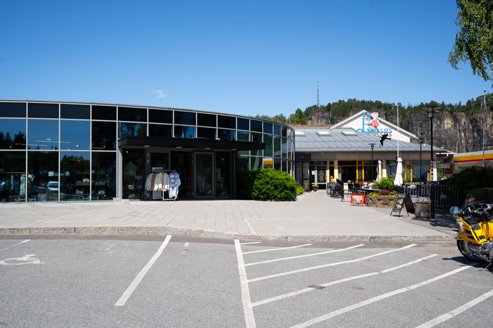 Lasses Senter komplekset sett utenfra